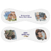 おもしろいヒゲ 父の日の写真 4 ソフトボール (パネル)