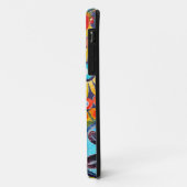 おもしろいヒッピーパターン(の模様が)ある花 Case-Mate iPhoneケース (裏面/左)