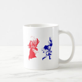 おもしろいビクトリアン婚 コーヒーマグカップ