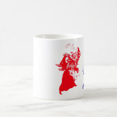 おもしろいビクトリアン婚 コーヒーマグカップ (中央)