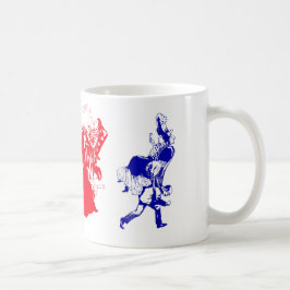おもしろいビクトリアン婚 コーヒーマグカップ