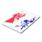 おもしろいビクトリアン婚 ノートパッド (回転)