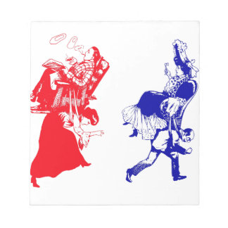 おもしろいビクトリアン婚 ノートパッド