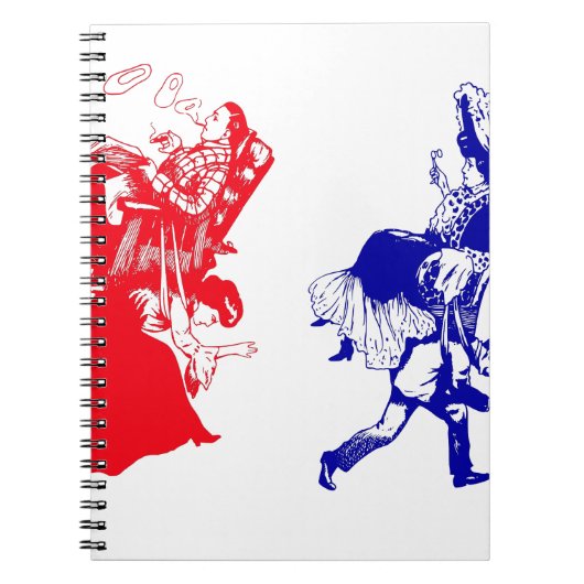 おもしろいビクトリアン婚 ノートブック (正面)