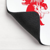 おもしろいビクトリアン婚 マウスパッド (コーナー)