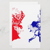 おもしろいビクトリアン婚 便箋 (正面/裏面)