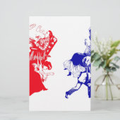 おもしろいビクトリアン婚 便箋 (スタンド正面)