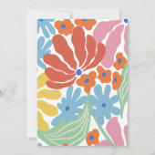 おもしろいビジネスチームの従業員スタッフサンキューカード 招待状 (裏面)