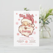 おもしろいビッグニックエネルギーバチェロレッテクリスマスパーティー 招待状 (スタンド正面)
