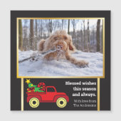 おもしろいビルボードスタイル🎄フェスティバル写真クリスマス (正面)