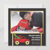 おもしろいビルボードスタイルモダンフォトフェスティバルクリスマス (正面)