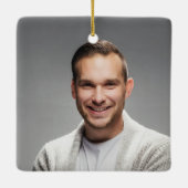 おもしろいビーチの夢 セラミックオーナメント (裏面)