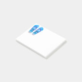 おもしろいビーチサンダルサマービーチアートフォーバケーション ポストイット (アングル)