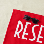 おもしろいビーチタオル ビーチタオル (インサイチュ)