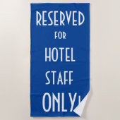 おもしろいビーチタオル ビーチタオル (正面)