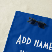 おもしろいビーチタオル ビーチタオル (インサイチュ)