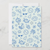 おもしろいビーチバーベキュー50と素晴らしい誕生日パーティー (裏面)