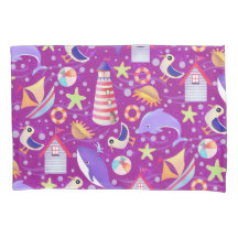 おもしろいビーチマゼンタ