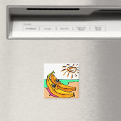 おもしろいビーチ結婚式アイディア マグネット (インサイチュ (食洗機))