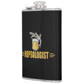 おもしろいビールのホップ研究者 フラスク (左)