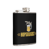 おもしろいビールのホップ研究者 フラスク (右)