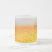 おもしろいビール醸造所ハッピーアワーパーティー フロストグラスマグカップ (中央)