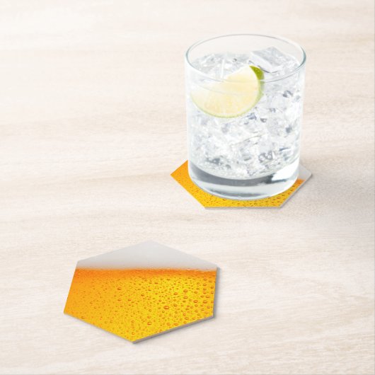 おもしろいビール醸造所ハッピーアワーパーティー ペーパーコースター (インサイチュ)