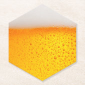 おもしろいビール醸造所ハッピーアワーパーティー ペーパーコースター (正面)