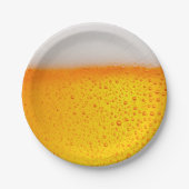 おもしろいビール醸造所ハッピーアワーパーティー ペーパープレート (正面)