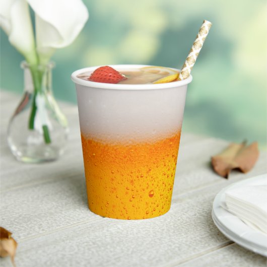 おもしろいビール醸造所ハッピーアワーパーティー 紙コップ (インサイチュ)
