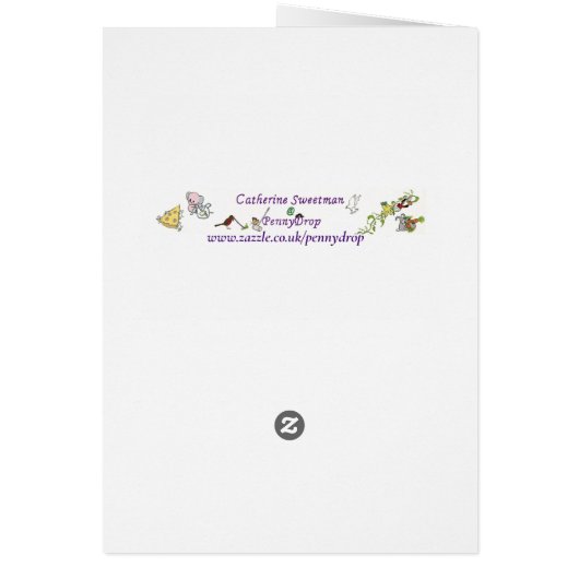 おもしろいピエロロマ予測できなンスラブスケッチアートユーモア (裏面)