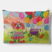 おもしろいピエロ アクセサリーポーチ (裏面)