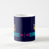 おもしろいピエロ コーヒーマグカップ (中央)