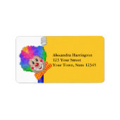 おもしろいピエロ ラベル (正面)