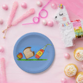 おもしろいピクニックアリ写真紙プレート ペーパープレート (パーティー)