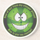 おもしろいピクルエすごいイビルのコースター コースター (正面)