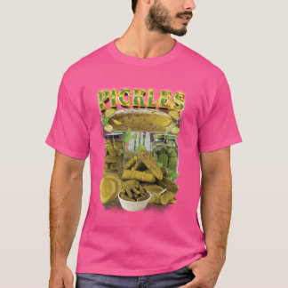 おもしろいピクルスラップのBootleg 90sヴィンテージNational Pic Tシャツ