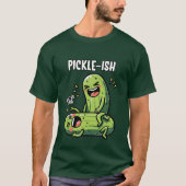 おもしろいピクルス Tシャツ (正面)