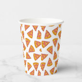 おもしろいピザのスライスパターン 紙コップ (右)
