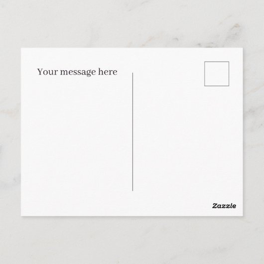 おもしろいピザ愛好家の追加文字 ポストカード (裏面)