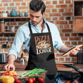おもしろいピザ愛好家 エプロン