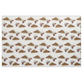 おもしろいピザ生地 ファブリック (ファットクウォーター)