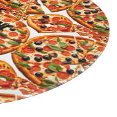 おもしろいピザ、Corleoneファミリーガラス切断板 カッティングボード (角)