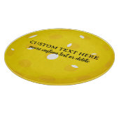 おもしろいピックボールギフトパーソナライズされたカスタム文字 カッティングボード (角)