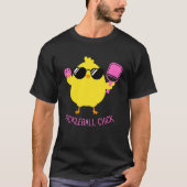 おもしろいピックボールシャツPICKLEBALL CHICKプルオーバーH Tシャツ (正面)