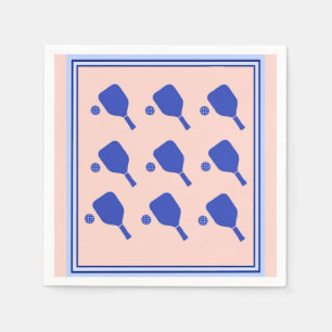おもしろいピックボールナプキン スタンダードカクテルナプキン