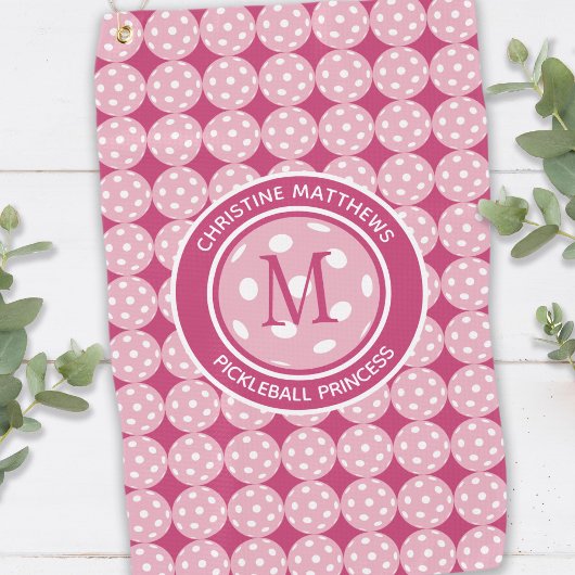 おもしろいピックボールプリンセスピガーリーッおもしろいク ゴルフタオル