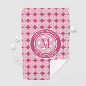 おもしろいピックボールプリンセスピガーリーッおもしろいク ゴルフタオル (インサイチュ)