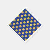 おもしろいピックボール柄ピックボールパーティー スタンダードカクテルナプキン (角)