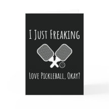 おもしろいピックルボール名言カード　プレーヤーアクセサリー